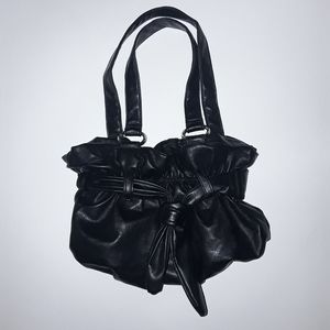 Mini Faux Leather Shoulder Bag